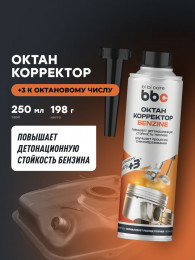 Октан-корректор LAVR BiBiCare 4505 - 250 мл - на 40-60л топлива, присадка в бензин