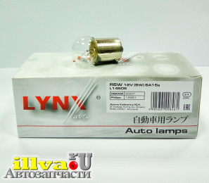 Лампа R5W 12V BA15S LYNXauto L14505