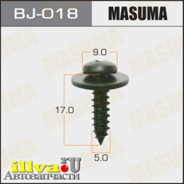 Саморез для Toyota RAV4 5 x 17 мм 10 шт MASUMA BJ-018