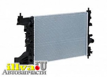 Радиатор охлаждения Chevrolet Cruze 09-, Orlando 10-; Opel Astra J 11- с двс 1.8 МКПП 39074662 Luzar LRc 0550