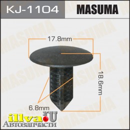 Клипса пистон обивки двери MASUMA KJ-1104