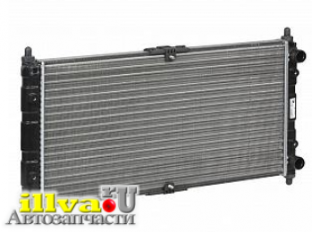 Радиатор системы охлаждения для а/м ваз Нива 2123 алюминиевый GAMMA 2123-1301012
