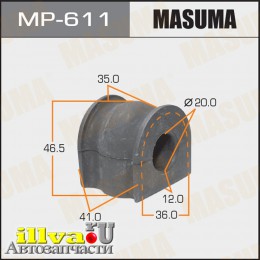 Втулка стабилизатора Honda Stepwagon 01-05, Partner 06-10 переднего Masuma MP-611