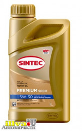 Моторное масло SINTEC Premium 9000 5W-30 синтетическое C3 600130