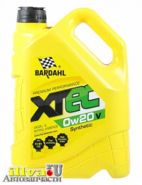 Моторное масло BARDAHL синтетическое 0W-20 XTEC V A1/B1 5 л