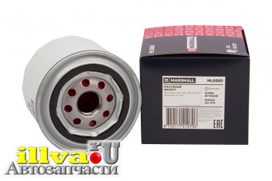 Фильтр масляный Fiat Ducato (244, 250-254, 290) 02-; Iveco Daily 05-; УАЗ Патриот 2,3D Marshall ML5580