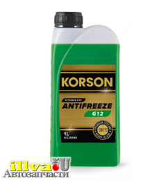 Антифриз KORSON G12 ⁠-⁠36 зеленый 1л KS20061