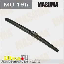 Щетка стеклоочистителя гибридная MASUMA 16/400 мм крюк боковое MU16h