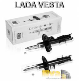 Стойки передней подвески LADA Vesta  (Лада Веста) левая/правая Trialli газовые (AG 01164/AG 01365)