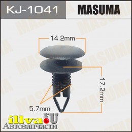 Клипса пистон обивки двери B101-68-252 MASUMA KJ-1041