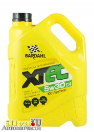 Моторное масло BARDAHL синтетическое 5W-30 XTEC C4-12 5 л