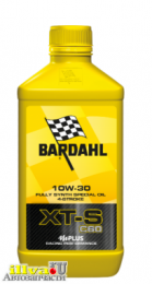 Моторное масло Bardahl синтетическое 10W-30 XT-S MOTO 1 л