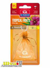 Ароматизатор, освежитель на зеркало Fresh Bag Tropical Fruits Dr.Marcus Fresh bag мешочек тропические фрукты 20 г DR.MARСUS DM433DISP