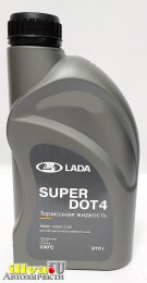 Тормозная жидкость LADA Super DOT-4 оригинал 910гр - 88888100001082