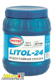 Смазка Литол-24 Sintec 800 г водостойкая 800401