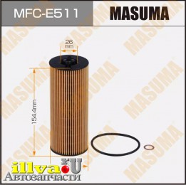 Фильтр масляный BMW 3 (E90) 05-, 5 (E60, F10) 05- X5 (E70) 12- (N47, N57) Diesel Masuma MFC-E511
