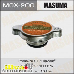 Крышка радиатора MASUMA 1.1 kg/cm2 MOX 200