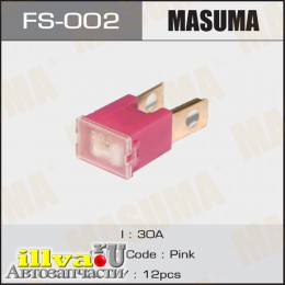 Предохранитель касетный 30А Папа Силовой (картриджного типа серии FJ14) Masuma FS002