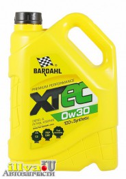 Моторное масло BARDAHL синтетическое 0W-30 XTEC C2 5 л