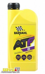 Трансмиссионное масло BARDAHL синтетическое ATF VI 1 л