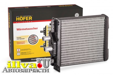 Радиатор отопителя для а/м ваз 2170 LADA Priora паяный с кондиционером Panasonic Hofer HF730239