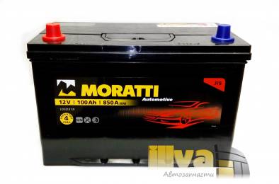 Аккумулятор ASIA 100 А/ч Moratti 850A (прямая полярность) 600 019 085