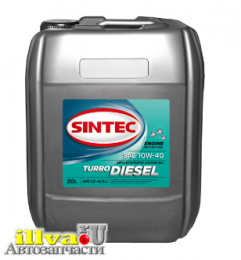 Масло Sintec 10W-40 Turbo Diesel API CF-4-CF-SJ полусинтетическое 20 л SINTEC 122446