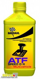 Трансмисионное масло BARDAHL синтетическое ATF D III MULTIVEHICLE 1 л