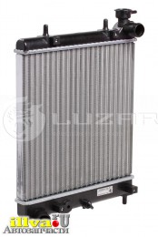 Радиатор основной, охлаждения Hyundai Accent Тагаз трансмиссия механическая Лузар LRc HUAc94150
