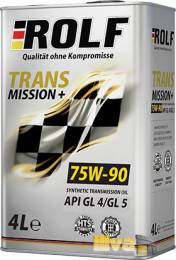 Трансмиссионное масло для МКПП 75W-90 GL-4/GL-5 ROLF Transmission 4 литра