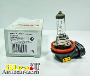 Лампа H8 12V 35W PGJ19-1 LYNXauto L10835