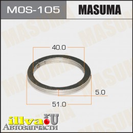 Кольцо глушителя 40 х 51 x 5 MASUMA MOS105
