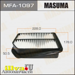 Фильтр воздушный для Suzuki Grand Vitara 1.6, 2.0 05- MASUMA MFA-1097