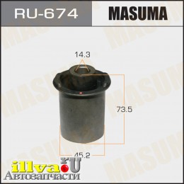 Сайлентблок рычага Nissan Pathfinder (R51) 05-14 заднего нижнего передний MASUMA RU-674