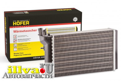 Радиатор отопителя, печки на ВАЗ 2110, 2112 Hofer Германия HF 730 223