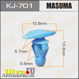 Клипса пистон обивки двери MASUMA KJ-701