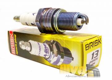 Свечи зажигания иттриевые BRISK A-LINE №13 для ВАЗ 21074 - 2115 инжектор Чехия 4 штуки LR15YCY-1