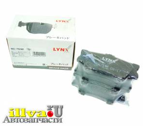 Задние тормозные колодки Toyota Camry, Rav 4 ,  LYNYauto BD-7532