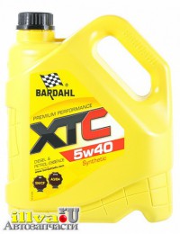 Моторное масло BARDAHL 5W40 XTC SN/CF синтетика 4 литра,  36162