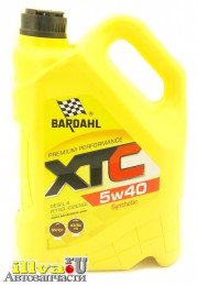 Моторное масло BARDAHL Бардаль 5W40 XTC SN/CF синтетика 5 литров,  36163