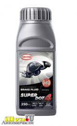Жидкость тормозная Sintec супер Dot-4 250 мл SINTEC 990242
