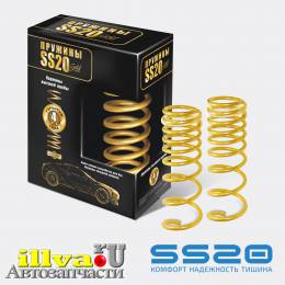 Пружины передние SS20 Gold Progressive для а/м ваз 2123 Шевроле Нива (2шт.) (SS20.154.00.001-03)   (переменный шаг, холодная навивка) SS30126