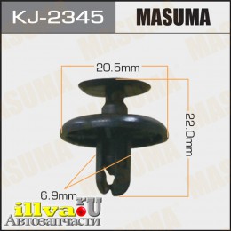 Клипса пистон обивки двери MASUMA KJ-2345