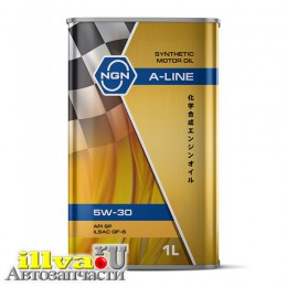 Масло моторное синтетика NGN A-Line 5W-30 API SP ILSAC GF6 1л Сингапур NGN  V182575116
