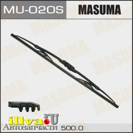 Щетка стеклоочистителя каркасная MASUMA 20/500 мм крюк Стандарт MU020S