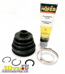 Пыльник шруса внутренний комплект с хомутами и смазкой для а/м ваз 2108, 2110 Hofer HF401906