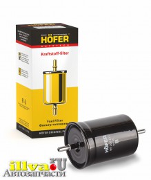 Фильтр топливный для а/м газель двс ЗМЗ 405, 406 и УАЗ 4216 ЕВРО-3 на защелках Hofer HF200612