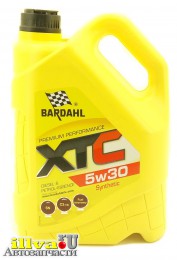 Моторное масло BARDAHL (Бардаль) 5W30 XTC SN (синтетика) 5 литров,  36313