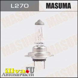 Лампа 12 В H7 55 Вт галогенная 3000K Masuma Clearglow L270