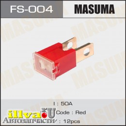 Предохранитель касетный 50А Папа Силовой (картриджного типа серии FJ14) Masuma FS004